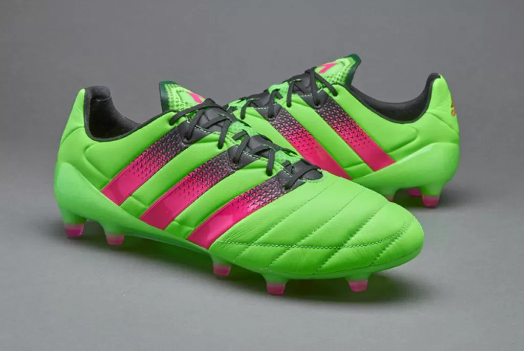 Бутсы профессиональные кожаные Adidas ACE16.1 Leather FG